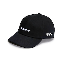Vans Check Side Curved Bill Jockey Unisex Şapka Vn000qa6blk1 Siyah