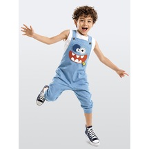 Denokids Yeah Erkek Çocuk Gabardin Tulum
