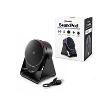 Soundpad 5ın1 - 5w - 2000mah Temas İle Ses Yükseltme - Telefon Stand - Usb-c Şarj Siyah İndiksiyon Ses Yükseltici Bluetooth Hoparlör Speaker Ekd-s10 Bx40