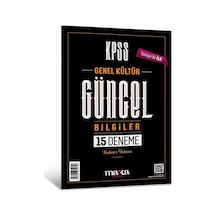 Marka Kpss Güncel Bilgiler 15 Deneme Çözümlü Marka Yayınları