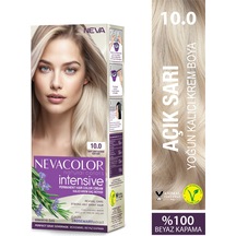 Intensıve 10.0 Açık Sarı Kalıcı Krem Saç Boyası Seti