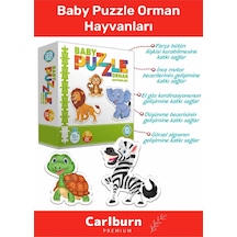 Özel Üretim Zeka Geliştirici Eğitici Çocuk El Göz Koordinasyonu Baby Puzzle Orman Hayvanları