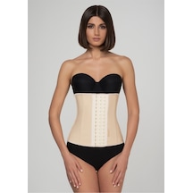 Mistirik Tvigoso Model 4 Agraflı Kopçalı Sıkılaştırıcı 3 Bölge Etkili Toparlayan Askısız Latex Ten Renk