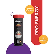 Vitago Pro Enerji 10 Adet Efervesan Tablet
