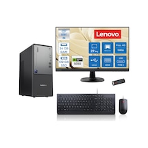 Lenovo ThinkCentre Neo 50T Gen 6 2713BD007WTR24F07 Ultra 7 265 24 GB 512 GB SSD RTX5050 27" Free Dos Masaüstü Bilgisayar + USB Bellek