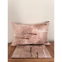 Üntaş Tek Lastiksiz Çarşaf Ve 1 Adet Yastik Kilifi Kahveağaç