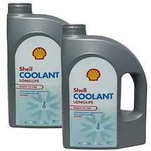 Shell Coolant Longlife -37c Kırmızı Hazır Antifriz 2 X 3 Litre