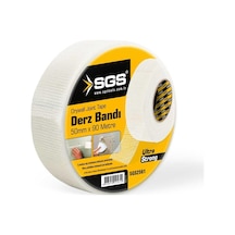 Sgs Derz Bandı, Ultra Strong, 50mm X 90 Metre, Alçıpan Birleşim Yeri İçin, 70gr