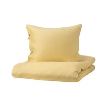 Ikea Pudervıva Tek Kişilik Nevresim Takımı 150 X 200 Cm Sarı