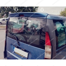 Fiat Doblo D1 - D2 Uyumlu Spoiler Bagaj Üstü Spoyler - Bodykit Store