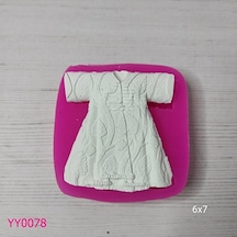 Yy0078 Kaftan Ağaç Dalları İşlemeli Silikon Kalıp