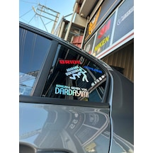 5 Li Oto Sticker Seti 90s 0