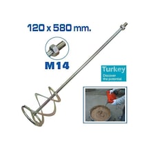 Topshop Th14343 Boya Alçı Ve Harç Karıştırıcı Uç 120x580 Mm