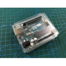 Arduino Uno Şeffaf Akrilik Pleksi Kutu - Vidasız
