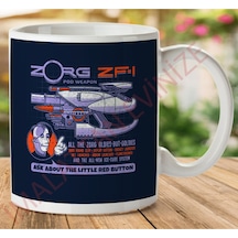 Beşinci Element Zorg Blaster Zf-1 İki Tarafı Baskılı Kupa Bardak.jpg