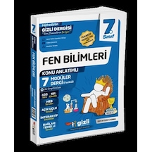 Gizli Yayınları 7. Sınıf Fen Bilimleri Müfredatın Gizli Dergisi Maarif Model