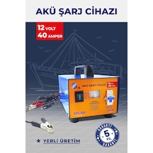 Tekne Akü Şarj Cihazı 12 Volt 40 Amper - 5 Yıl Garanti