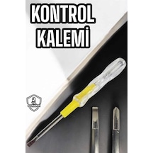 Test Cihazı Kontrol Kalemi Çift Başlıklı Şeffaf Semeglbl - 39 Elektrik Testi