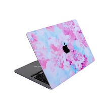 Apple Uyumlu MacBook Pro Kılıf 13 İnç M1 Yapıştırma Sticker Koruyucu Kaplama Laptop A2338 İle Flower03 001