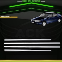 Renault Laguna 2 Araca Özel Krom Cam Alt Çıtası A+
