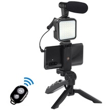 Cbtx Dslr Slr Dolgu Işık Kamera Video Selfie Mikrofon Ve Tripod İle Uzak Fotoğraf Hafifi