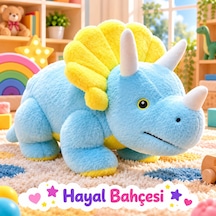 Dinazor Peluş 50 Cm Açık Mavi