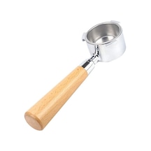 Metabagua Delonghi Ec680 / Ec685 Için 51mm Kahve Dipsiz Filtre, Çıkarılabilir Y3fbw5 Silver