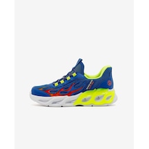 Skechers Thermo-flash 2.0 Büyük Erkek Çocuk Mavi Işıklı Spor Ayakkabı 403898l Blyl Mavi