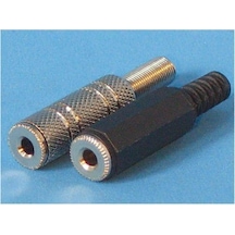 Uptech Kj48P 3.5Mm Seyyar Dişi Jak Plastik Siyah