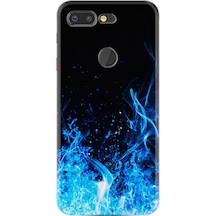 General Mobile Gm 9 Pro Kılıf Silikon Blue Fire 1678