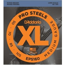 D'addario Eps160 Xl Prosteels Serisi Bas Gitar Tel Seti Medium Tension - 50-105 - Paslanmaz Çelik