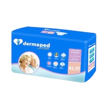 Dermaped Yetişkin Süper Emici Bel Bantlı Hasta Bezi XL 30'Lu