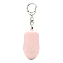 Elmpaly Pembe 130db Sos Kişisel Güvenlik Alarmı Led Işıklı Şarj Edilebilir