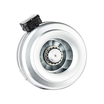 BVN Bahçıvan 19,5 cm BDTX 200-A 90 watt 735 m3/h 2300 DD 220/230 volt Monofaze Yuvarlak Kanal Fanı Aspiratörü