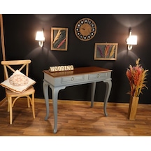 Wooding 120 Cm Çekmeceli Masif Gri Ceviz Dresuar (548588468) Gri