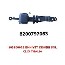 Emniyet - 739 - Kemeri Otomatik - Edntrend - Sol Clıo-thalıa Emniyet Kemeri