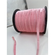 Paşateks- 1 Cm Düz Kadife-5 Metre -k.pembe