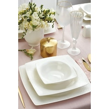 Emsan Fine Bone Meyra 61 Parça 12 Kişilik Yemek Takımı