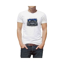 Pubg Logo Tas Alev Baskılı Beyaz Erkek Tshirt (531011467)
