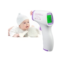 Pazly Hızlı Ve Hassas Temassız Termometre - Lcd Ekranlı, Bebek Ve Yetişkinler İçin