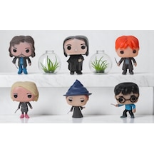 Harry Potter Pop Stil Sirius Black Severus Snape Ron Weasley Luna Lovegood M Mcgonagall 6lı Oyuncak Harry Potter