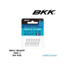 Bkk Duolock 51 Snap Klips No:1 , 31 Kg.