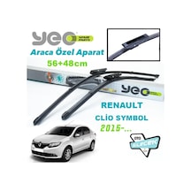 Yeo Renault Clio Symbol İle Uyumlu Silecek Takımı 2015-...