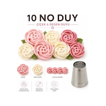 Krema Duyu Ve Pasta Süsleme Ucu + 2 Adet Şanti Torbası No: 10 Diğer