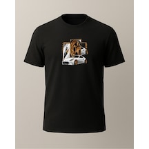 350z Baskılı T-shirt Siyah