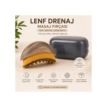 Robeve Lenf Drenaj Masaj Fırçası Yüz, Boyun Ve Çene Hattı Için Ergonomik Tasarım, Yoğun Yumuşak Kıllı Cilt Dostu Masaj Fırçası + Hijyenik Saklama Kutulu, Evde Spa Bakım Aksesuarı