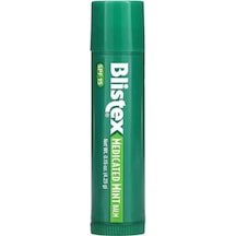 4 Adet Blistex Medicated Lip Balm Spf 15