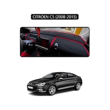 Cıtroen C5 2008-2015torpido Koruma Halısı Siyah Kenar
