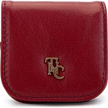 Tamer Tanca Unisex Hakiki Deri Bordo Airpods Kılıfı Cuzdan 995 230250 Aırpods Sk23/24 Bordo Dr Bordo