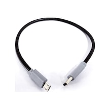 Type-c To Mikro Usb Kablosu, Usb Tip C - Mikro B Otg Kablosu Erkek - Erkek Şarj Veri İletimi, 25 Santimetre Kablo Zr796-25cm Kablo